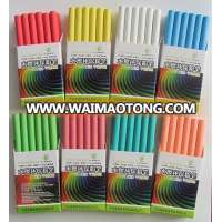 EN71&ASTM D-4236 approved Dustless Chalk eight lovely colors available